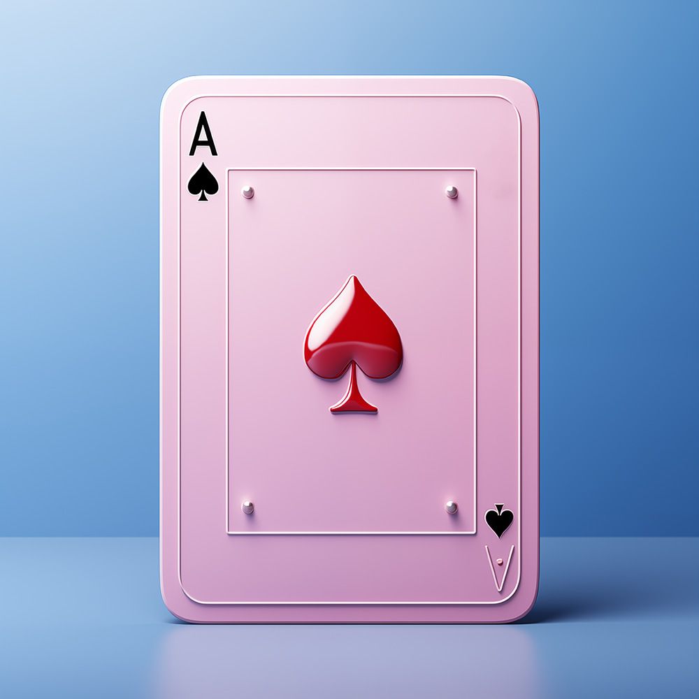 a playing card